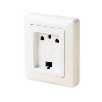 Snap-On Usb Wall Power Holder Duplex Outlet Wall Plate