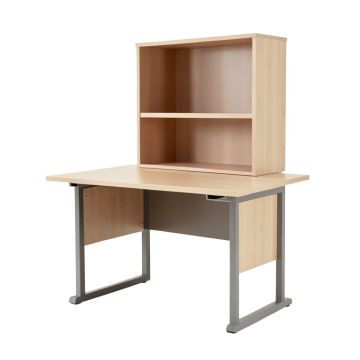 Delcampillo Floating Desk With Hutch