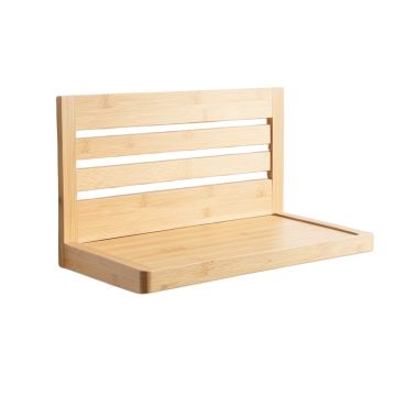 Cliff Bend Wall-Mounted Entryway Organizer Shelf - Beige