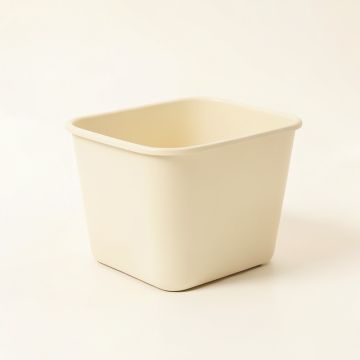 Linden Bluff Empty Raised Planter - Ivory (synthetic illustration; no displayed measurements)