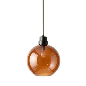 Hazel Arc Pendant Light Suspended From One Plain Cable