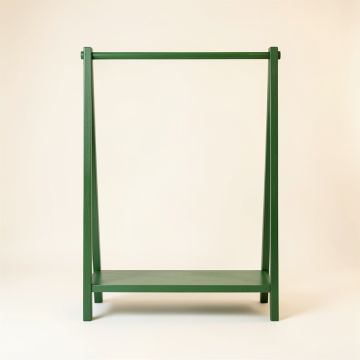 Meadow Bend Empty Garment Rack - Green (synthetic illustration; no displayed measurements)