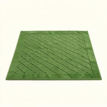 Stone Branch Rectangular Outdoor Rug - Green (synthetic illustration; no displayed measurements)