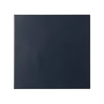 Field Bend Uninstalled Square Decorative Tile - Navy