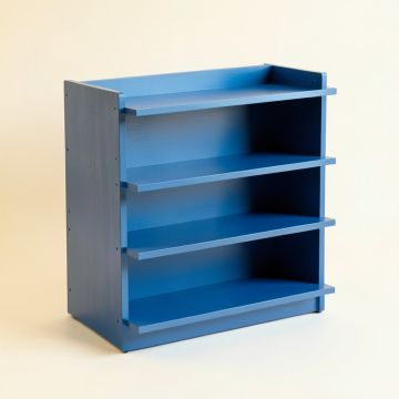 Oak Bend Desktop Shelving Unit - Blue (synthetic illustration; no displayed measurements)