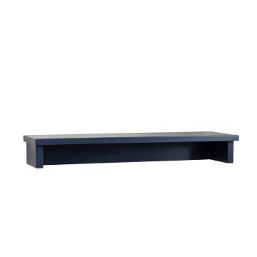 Maple Bridge Wall-Mounted Shelf - Navy