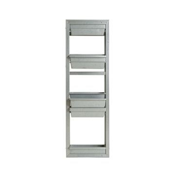 Cliff Canyon Empty Vertical Garden Frame - Gray