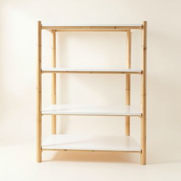 Brook Crest Empty Seed-Starting Shelving Unit Without Lights - White (synthetic illustration; no displayed measurements)