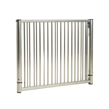 Hallway Pressure Mounted Pet Gate