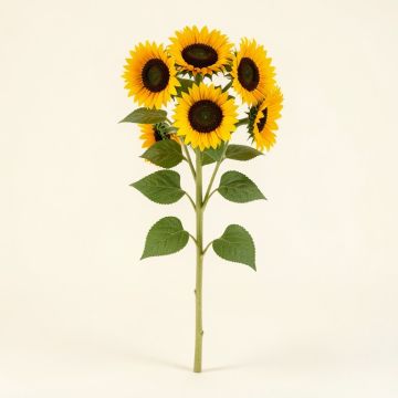 Sunflower Sprays With 41 '' Sunflower Stem , 6 Leaves (synthetic illustration; no displayed measurements)