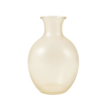 Field Bend Empty Decorative Vase - Ivory