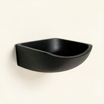 River Dale Wall-Mounted Cat Perch - Black (synthetic illustration; no displayed measurements)