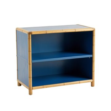 Laurel Bend Low Bookcase - Blue