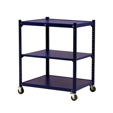 Stone Crest Empty Rolling Workshop Cart - Navy