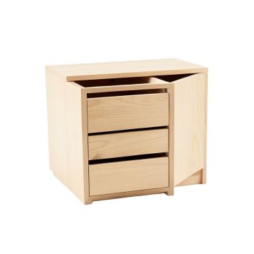 Olive Bend Small-Parts Storage Drawer Cabinet - Beige