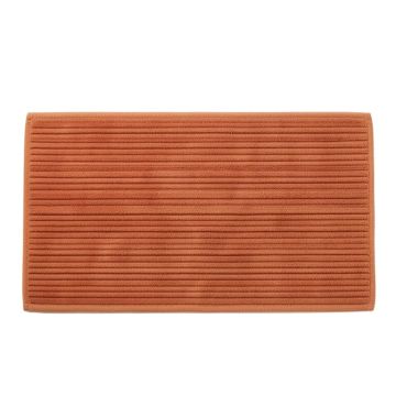 Aspen Crossing Bath Mat - Terracotta