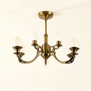 Lyra 16-In Integrated Led Chandelier Lighting Fixture (synthetic illustration; no displayed measurements)