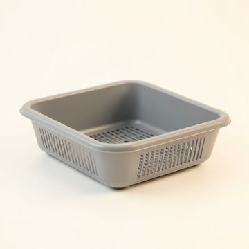 Cedar Falls Empty Under-Desk Cable Tray - Gray (synthetic illustration; no displayed measurements)