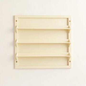 Brook Bridge Empty Wall-Mounted Tool Organizer Panel - Ivory (synthetic illustration; no displayed measurements)