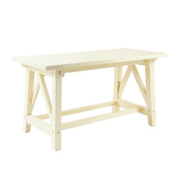 Ash Dale Empty Workshop Workbench - Ivory