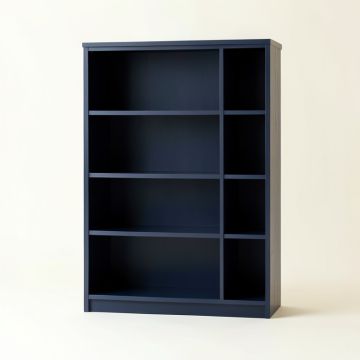 Alder Dale Freestanding Bookcase - Navy (synthetic illustration; no displayed measurements)