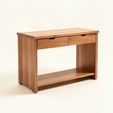 Pamlico Solid Wood Console Table (synthetic illustration; no displayed measurements)
