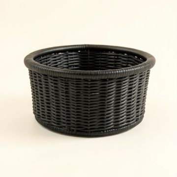 Olive Arc Empty Storage Basket - Black (synthetic illustration; no displayed measurements)