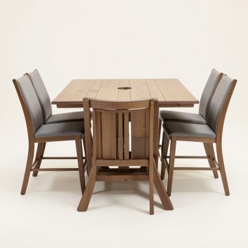 Richwood 3 Piece Bar Height Dining Set (synthetic illustration; no displayed measurements)