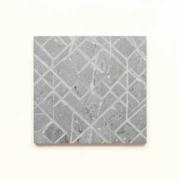 Holly Crest Uninstalled Square Decorative Tile - Gray (synthetic illustration; no displayed measurements)