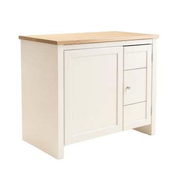 Summit Arc Freestanding Laundry Folding Counter - White