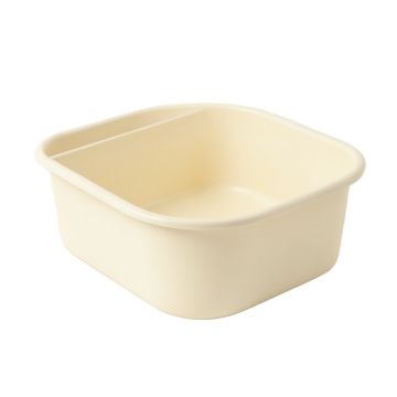Birch Edge Empty Under-Desk Cable Tray - Cream