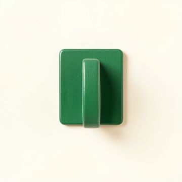 Cliff Branch Wall-Mounted Robe Hook - Green (synthetic illustration; no displayed measurements)