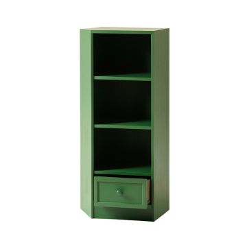 Linden Bridge Narrow Cubby Tower - Green