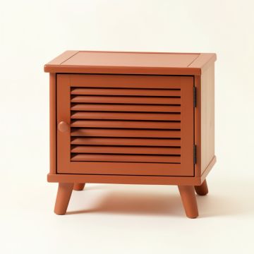 Vale Dell Nightstand - Terracotta (synthetic illustration; no displayed measurements)