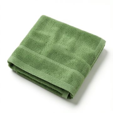 Brook Edge Bath Towel - Green (synthetic illustration; no displayed measurements)