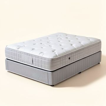 Serta 12 '' Plush Tight Top Innerspring Mattress And Box Spring Set (synthetic illustration; no displayed measurements)