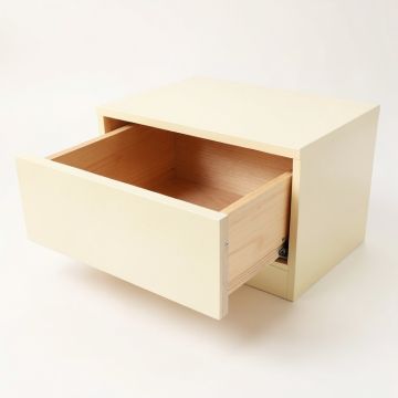 Wren Bend Under-Desk Drawer Unit - Cream (synthetic illustration; no displayed measurements)