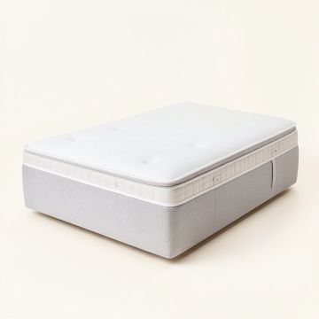 Serta Icomfort 3000 15 '' Plush Hybrid Mattress And Box Spring Set (synthetic illustration; no displayed measurements)