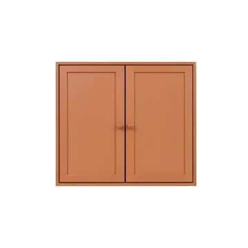 Maple Bend Wall-Mounted Entry Cabinet - Terracotta