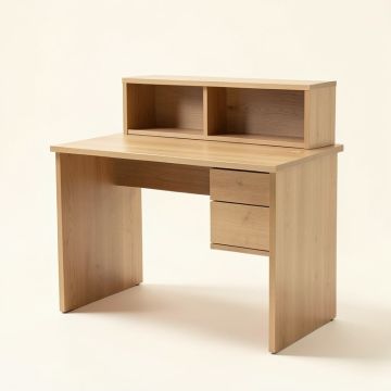 Faten Floating Desk With Hutch (synthetic illustration; no displayed measurements)