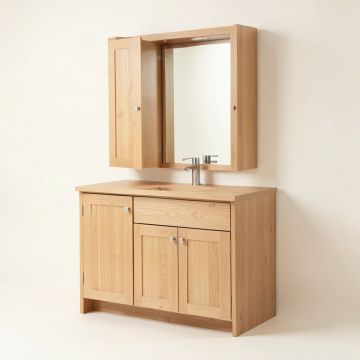 Montauk 30 '' Single Bathroom Vanity Set (synthetic illustration; no displayed measurements)