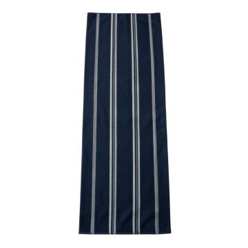 Wren Bend Narrow Runner Rug - Navy