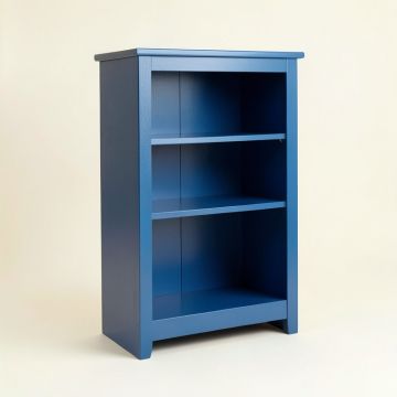 Ash Brook Freestanding Bookcase - Blue (synthetic illustration; no displayed measurements)
