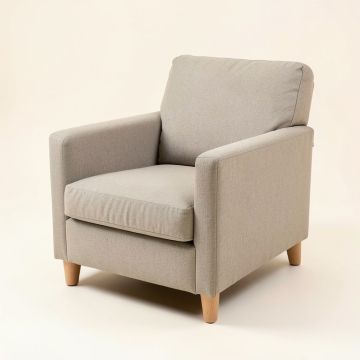 Aleksandra 24.8 '' Wide Polyester Armchair (synthetic illustration; no displayed measurements)