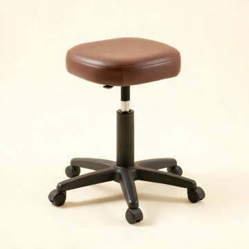 Wilhelm Height Adjustable Lab Stool With Dual Wheel (synthetic illustration; no displayed measurements)