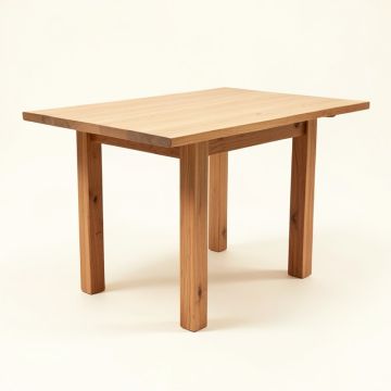 West Wick Extendable Solid Wood Dining Table (synthetic illustration; no displayed measurements)