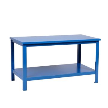 Harbor Dale Empty Workshop Workbench - Blue