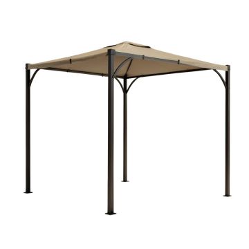 Ripon 10 Ft. W X 8 Ft. D Steel Pergola With Canopy