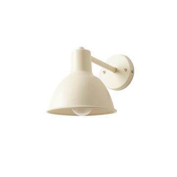 Spruce Crossing Wall Sconce Mounted On A Plain Wall - Ivory