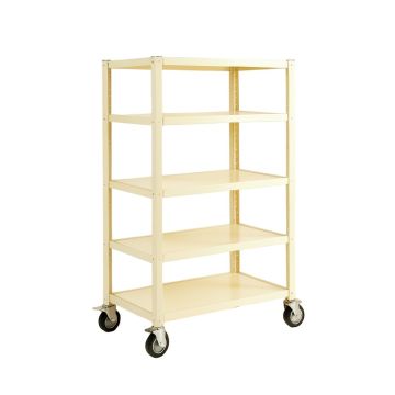 Cliff Branch Empty Rolling Workshop Cart - Ivory